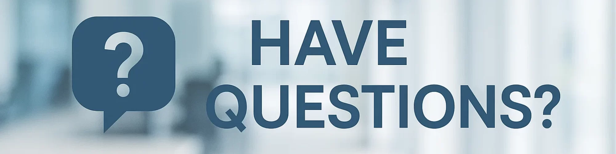 FAQ Page Banner